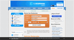 Desktop Screenshot of losexamenes.com