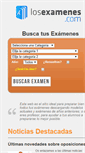 Mobile Screenshot of losexamenes.com
